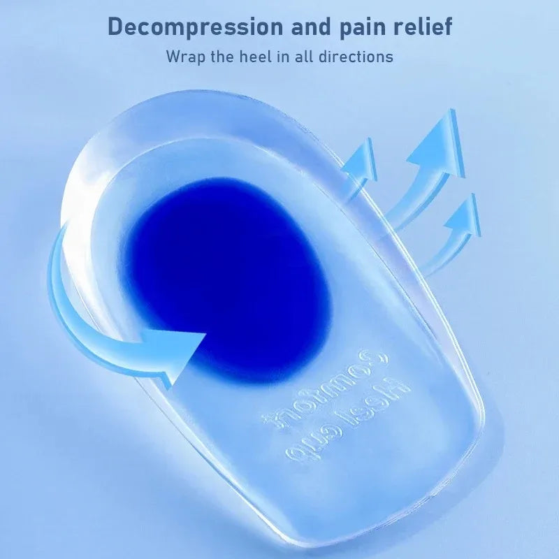 Soft Gel Lift Heel Inserts