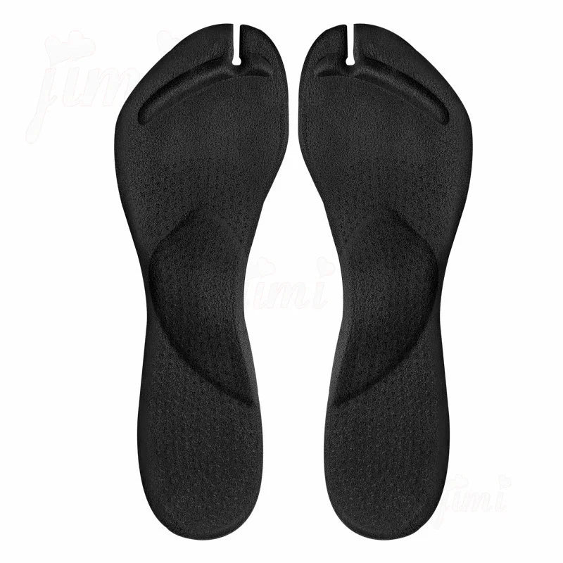 1Pair Seven Point Pad Self-adhesive Clip Shipping Silicone Insole Full Palm Exercise Thickened Ultra-soft Bottom Comfortable