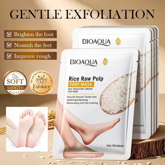 RiceGlow Foot Renewal Mask