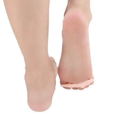 1/5/10Pair Silicone Toe Separator Hallux Valgus Hammer Straightener Protector Corrector Insole Bones Overlapping Spacer Pedicure