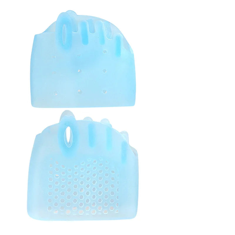 2/4/6/8/10Pcs Silicone Forefoot Pads Gel Insole Toe Separator Cushion Pain Relief Insoles Finger Toe Valgus Corrector Gel Pads