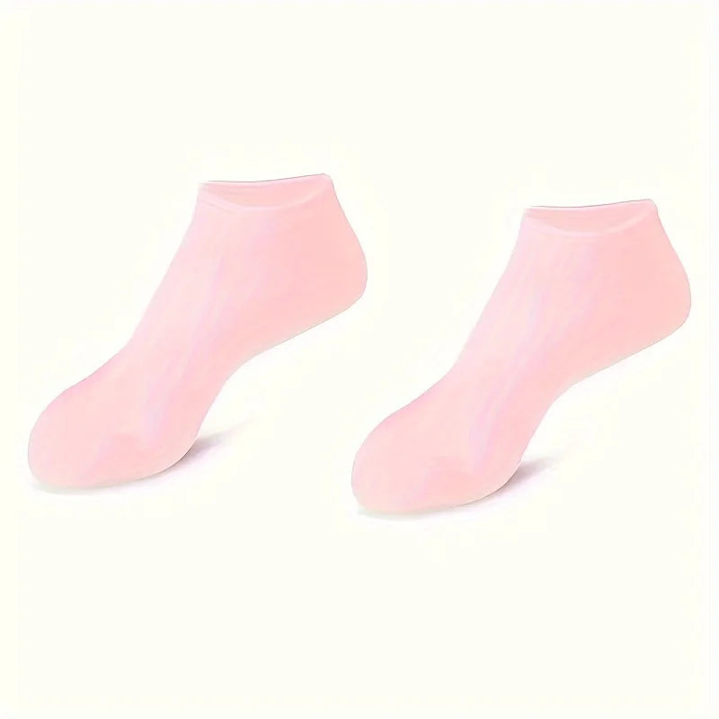 SilkHeel Silicon Spa Socks