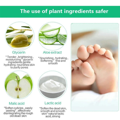 12pcs=6pair Dead Skin Remover Foot Mask Exfoliating Feet Mask Socks For Pedicure Peeling Heels Foot Mask Aloe Vera Feet Mask