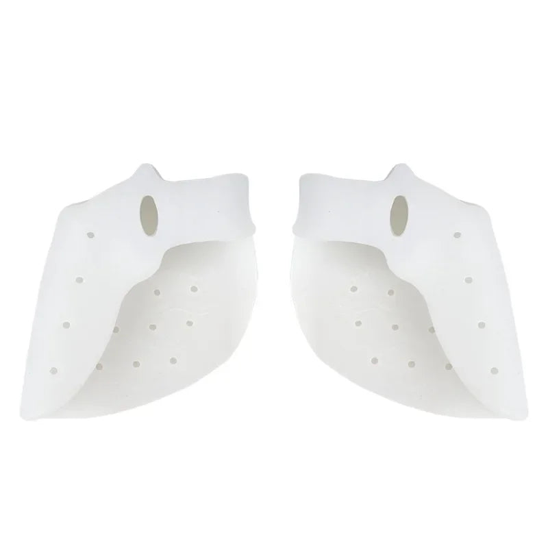 Unisex Silicone Toe Separators Breathable Hallux Valgus Buffer Foot Care Tools for Straighter Toes - 1 Pair