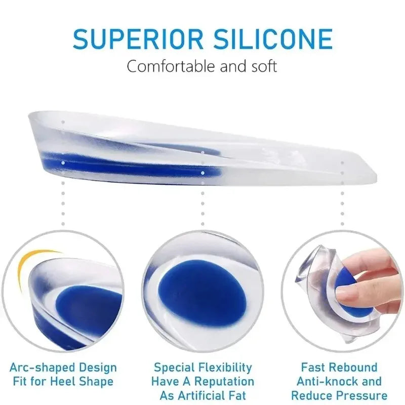 Soft Gel Lift Heel Inserts