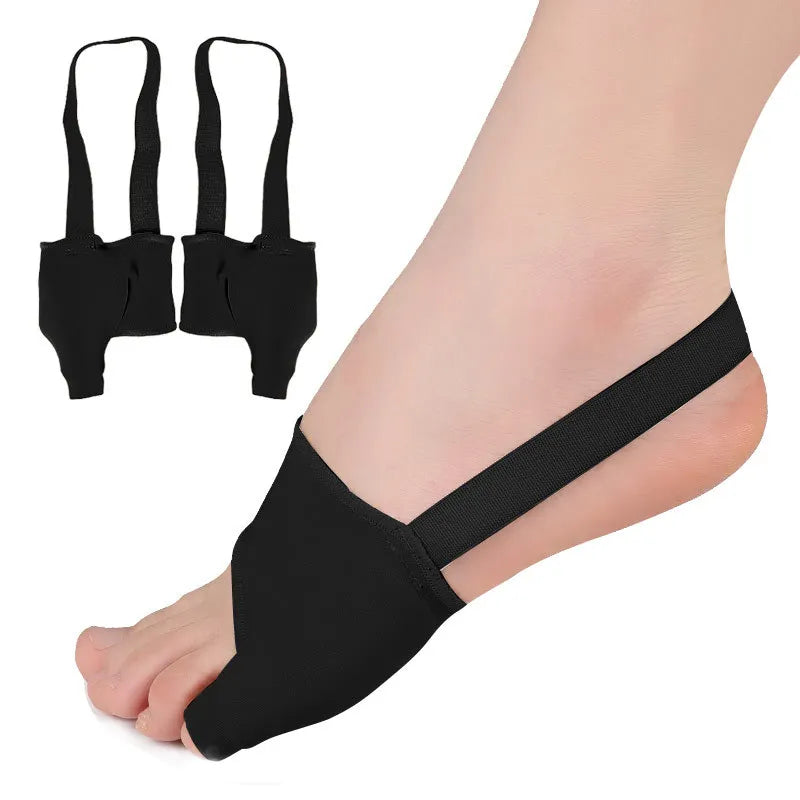 2pieces=1pair Little Toe Bunion Corrector Toe Strap Silicone Gel Hallux Valgus Cushions Spacer Feet Care Straightener Orthopedic
