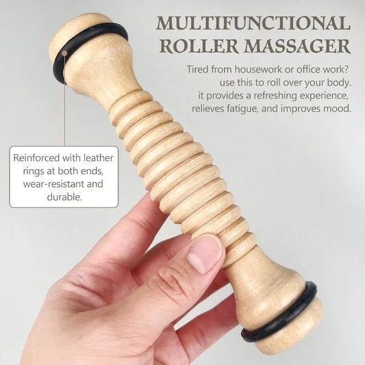 Wooden Foot Roller