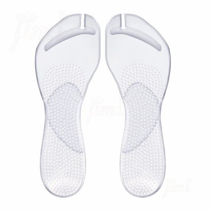 1Pair Seven Point Pad Self-adhesive Clip Shipping Silicone Insole Full Palm Exercise Thickened Ultra-soft Bottom Comfortable