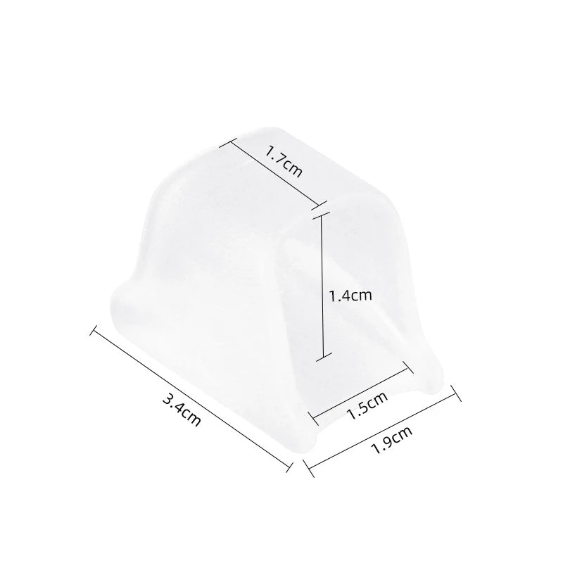 1/2/3/4Pairs Hammer Toe Straightener Hammertoe Finger Corrector for Curled Crooked Bent and Claw Toes Lift Toe Tip Toe Cushion