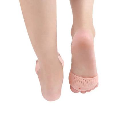 2/4/6/8/10Pcs Silicone Forefoot Pads Gel Insole Toe Separator Cushion Pain Relief Insoles Finger Toe Valgus Corrector Gel Pads