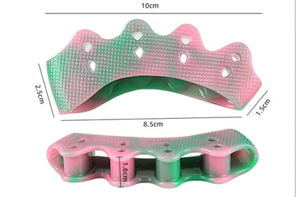 1Pairs Toe Separators Thumb Valgus Bunion Adjuster Gel Splitter Hammer Corrector Protector Foot Pain Relief Silicone Straighten