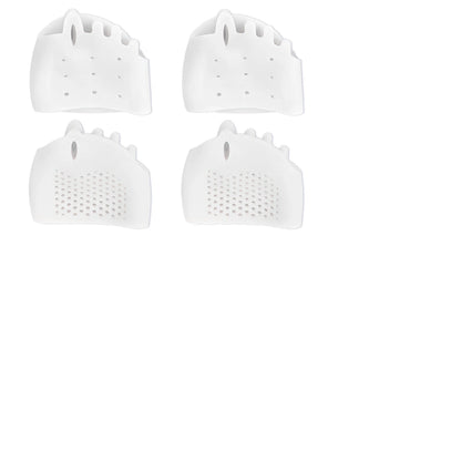 2/4/6/8/10Pcs Silicone Forefoot Pads Gel Insole Toe Separator Cushion Pain Relief Insoles Finger Toe Valgus Corrector Gel Pads
