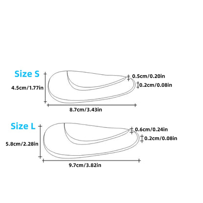 1/10Pair KidOrthotic Professional Arch Support Insole Flat Foot Flatfoot Corrector Shoe Cushion Insert Silicone Orthopedic Pad