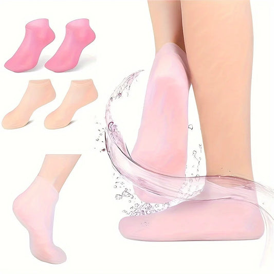 SilkHeel Silicon Spa Socks
