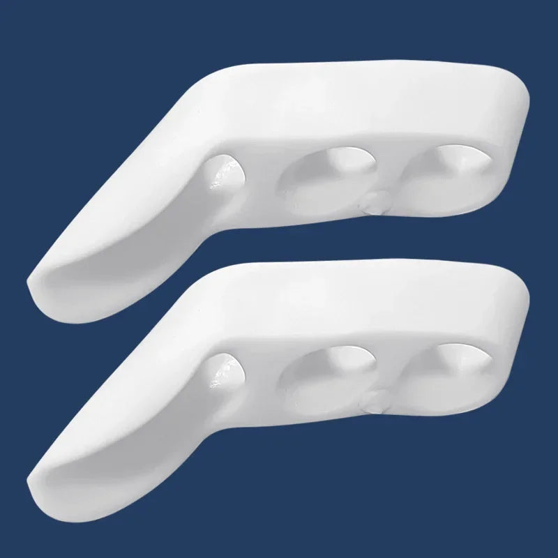 Unisex Silicone Toe Separators Breathable Hallux Valgus Buffer Foot Care Tools for Straighter Toes - 1 Pair