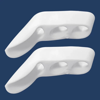 Unisex Silicone Toe Separators Breathable Hallux Valgus Buffer Foot Care Tools for Straighter Toes - 1 Pair