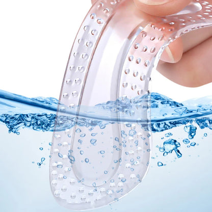 1/2/3/4/5Pairs Adjustable Size GEL Heel Protectors Women Silicone Cushion Non Slip Shoe Pads for High Heels Foot Care Insoles