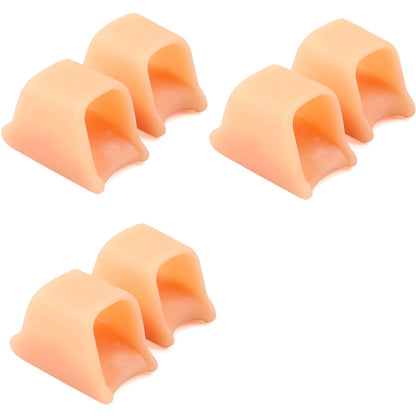 1/2/3/4Pairs Hammer Toe Straightener Hammertoe Finger Corrector for Curled Crooked Bent and Claw Toes Lift Toe Tip Toe Cushion