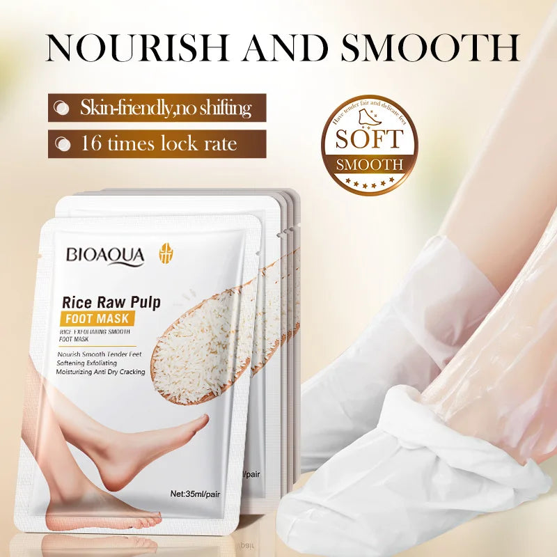 RiceGlow Foot Renewal Mask