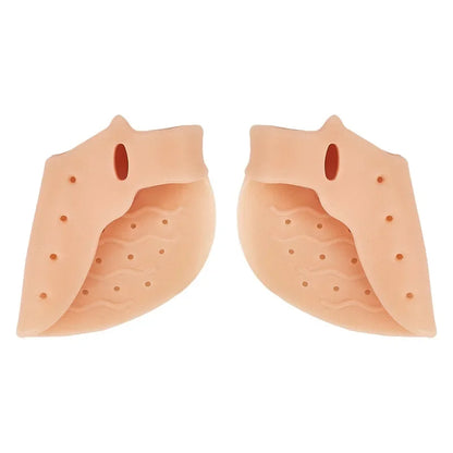 Unisex Silicone Toe Separators Breathable Hallux Valgus Buffer Foot Care Tools for Straighter Toes - 1 Pair