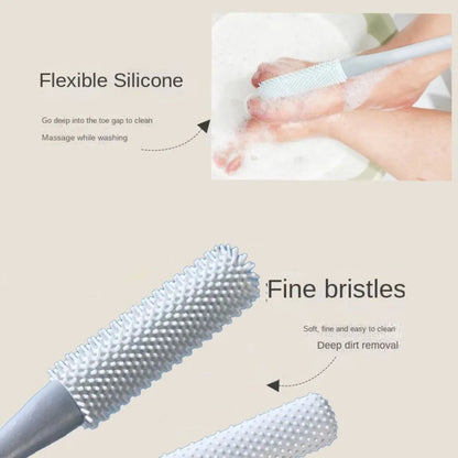 Multifunctional Toe Seam Scrubbing Brush Rubbing Ash Relieve Itching Rubbing Foot Tool Remove Dead Skin Wash Feet Feet Care Tool