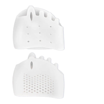 2/4/6/8/10Pcs Silicone Forefoot Pads Gel Insole Toe Separator Cushion Pain Relief Insoles Finger Toe Valgus Corrector Gel Pads