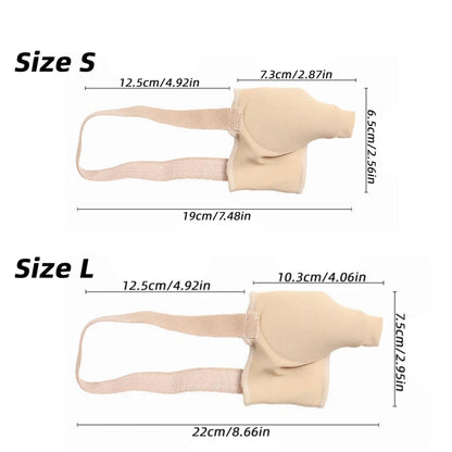 2pieces=1pair Little Toe Bunion Corrector Toe Strap Silicone Gel Hallux Valgus Cushions Spacer Feet Care Straightener Orthopedic