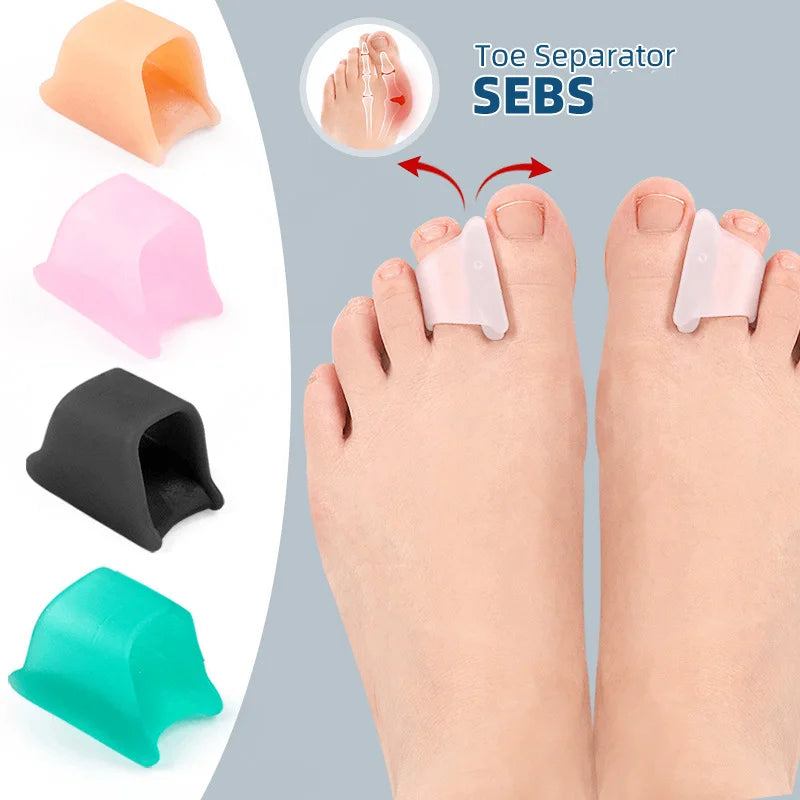 1/2/3/4Pairs Hammer Toe Straightener Hammertoe Finger Corrector for Curled Crooked Bent and Claw Toes Lift Toe Tip Toe Cushion
