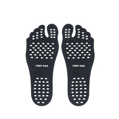 Beach Foot Pads Barefoot Adhesive Invisible Shoes Stick on Foot Pad Stickers Stick on Soles Anti-Slip Waterproof Foot Care Tools