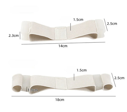 1Pcs Hallux Valgus Corrector Big Toe Stretcher Separator Bunion Pain Relief Belt Recovery Training Exerciser Strap Toe Separator