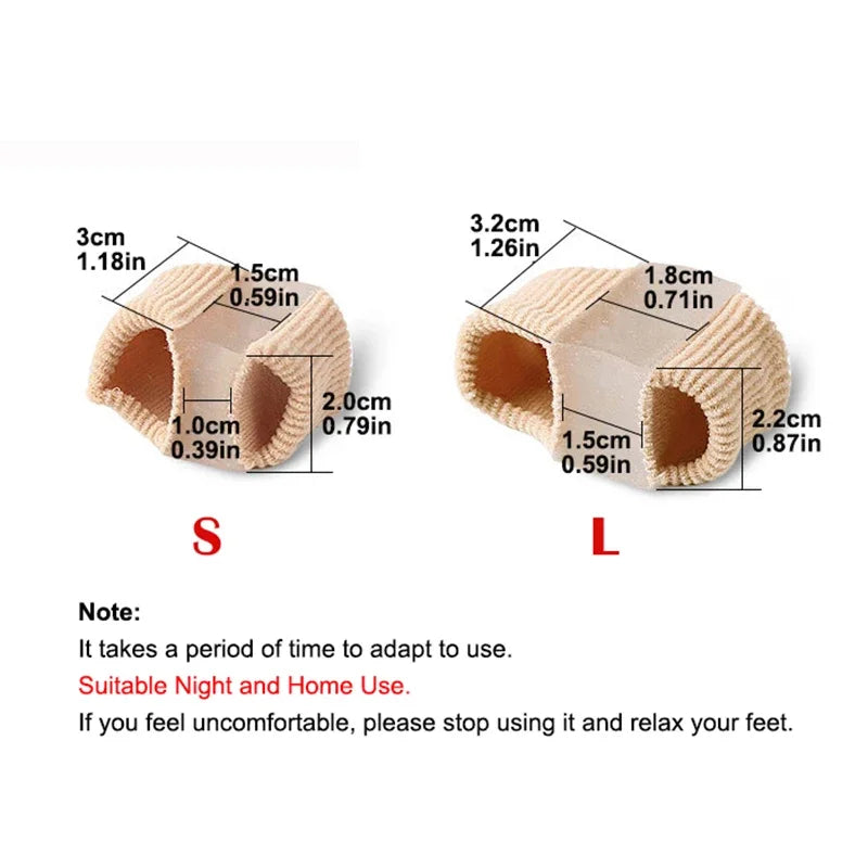 Toe Separator Hallux Valgus Bunion Corrector Orthotics Night Foot Care Thumb Daily Big Bone Tool Pedicure Feet Straightener