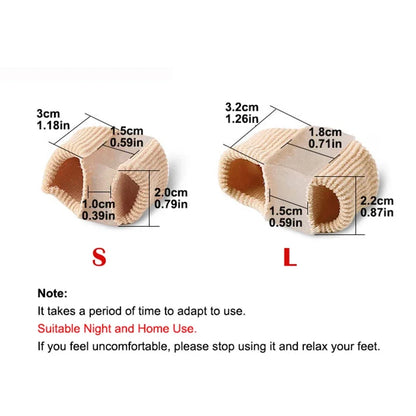 Toe Separator Hallux Valgus Bunion Corrector Orthotics Night Foot Care Thumb Daily Big Bone Tool Pedicure Feet Straightener