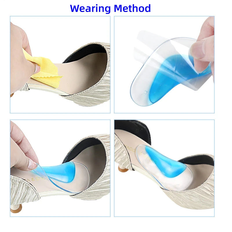 1/10Pair KidOrthotic Professional Arch Support Insole Flat Foot Flatfoot Corrector Shoe Cushion Insert Silicone Orthopedic Pad