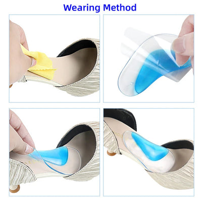1/10Pair KidOrthotic Professional Arch Support Insole Flat Foot Flatfoot Corrector Shoe Cushion Insert Silicone Orthopedic Pad