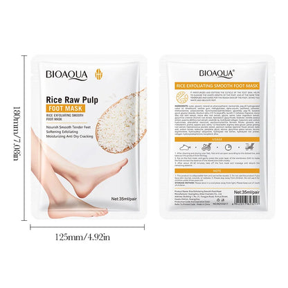 RiceGlow Foot Renewal Mask