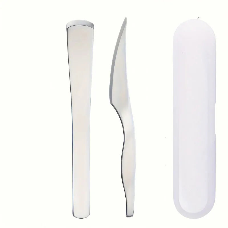 Stainless Steel Manicure Tool Set - Foot Cleaning and Care,Reusable Exfoliation, Foot Knife and Toe Scissors for Men and Women