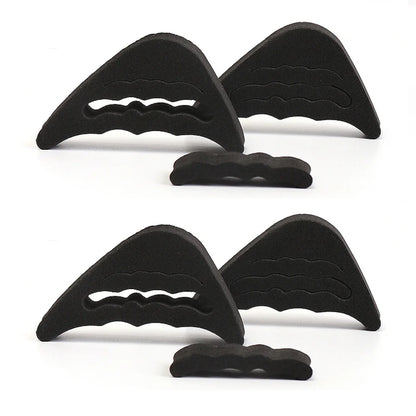 1/2Pair Toe Plug Soft Sponge Half Insoles Reusable Toe Filler Inserts Shoes Adjustable Big Foot Brace Pad Unisex Shoe Inserts